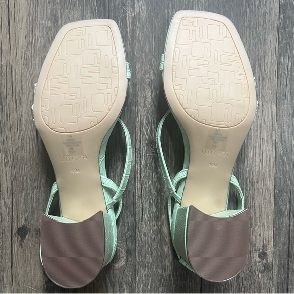 Unisa Mint Green Strappy Sandals - Picture 3 of 4